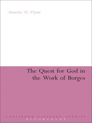 cover image of The Quest for God in the Work of Borges